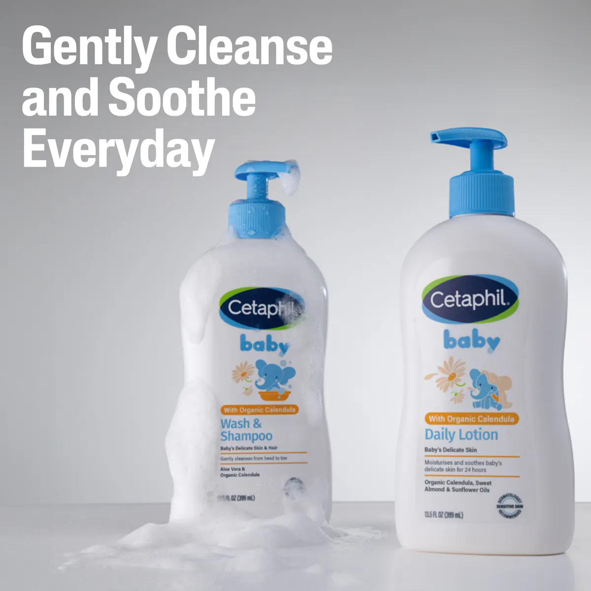 Cetaphil Baby Daily Lotion with Organic Calendula 400ml, view 8