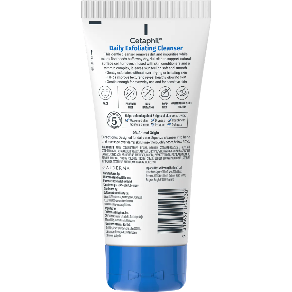 Cetaphil Daily Exfoliating Cleanser 178ml, view 6