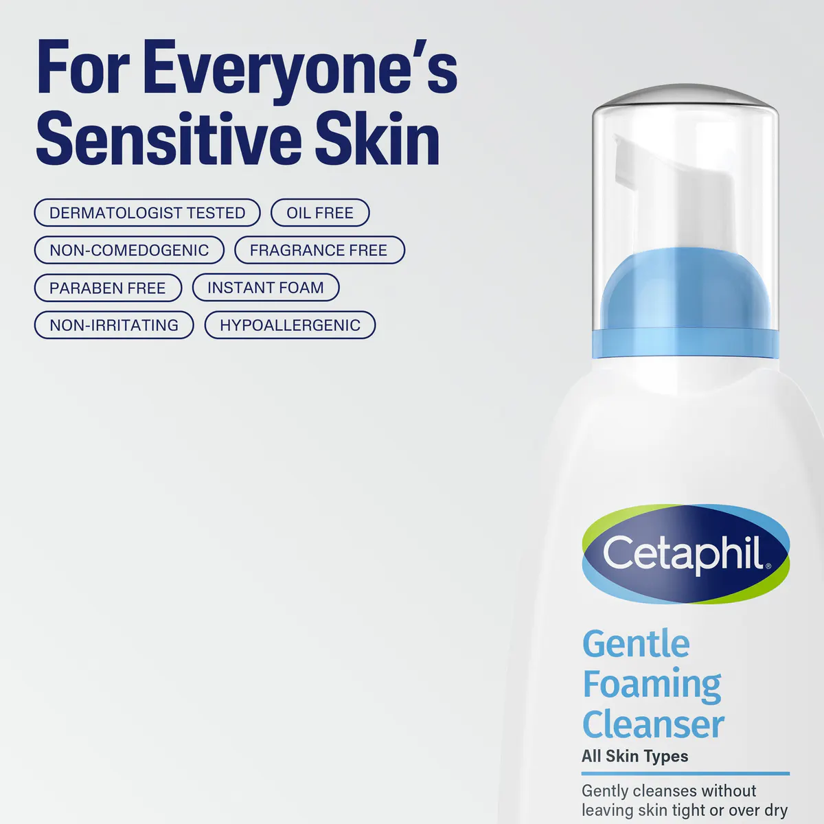Cetaphil Gentle Foaming Cleanser 236ml, view 3