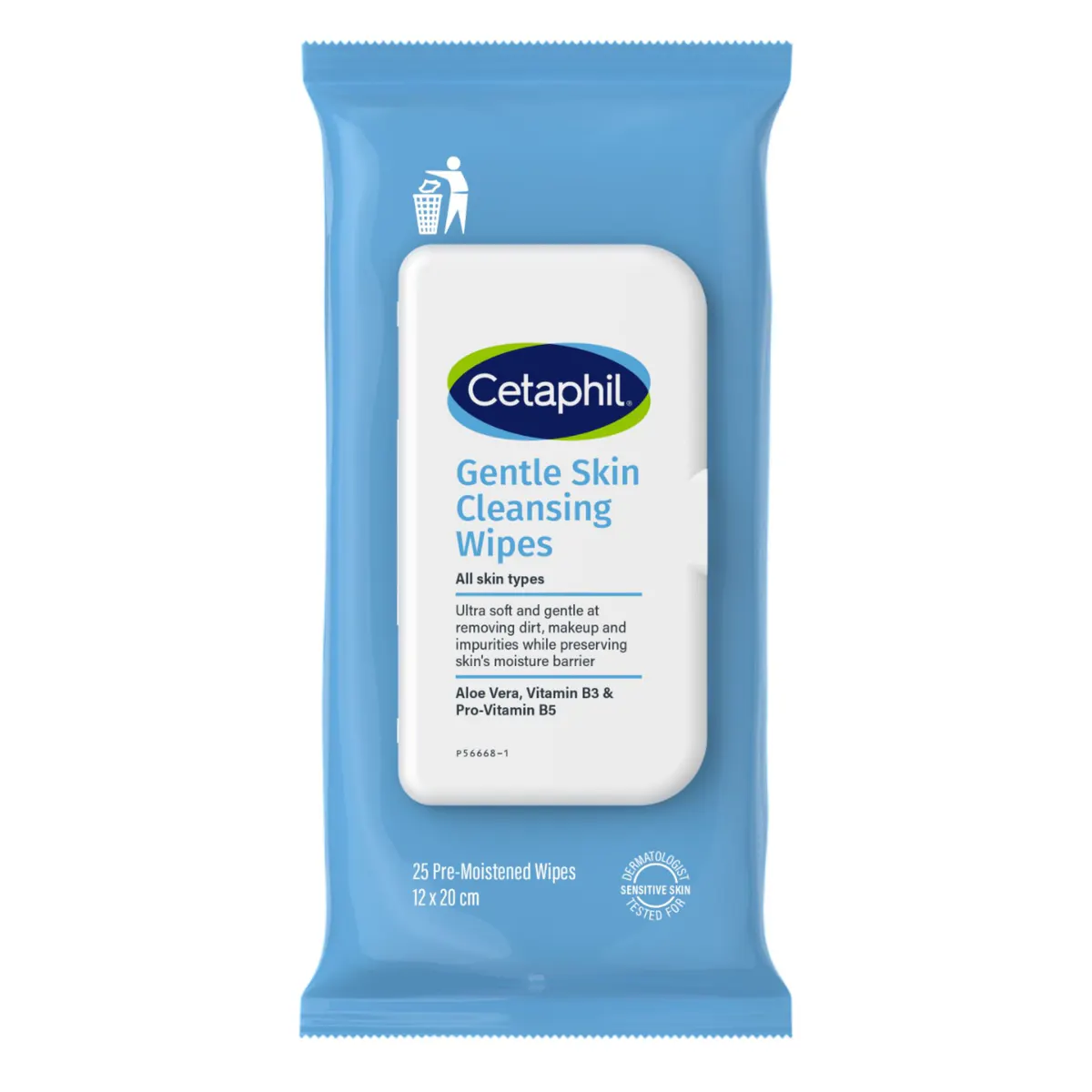 Cetaphil Gentle Skin Cleansing Wipes 25pk