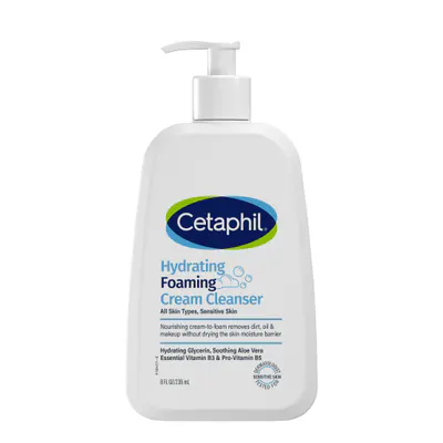 Cetaphil Hydrating Foaming Cream Cleanser 236ml
