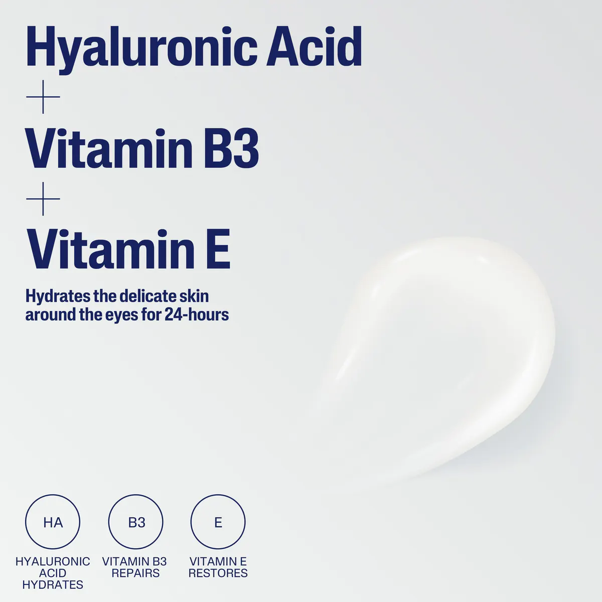 Cetaphil Hydrating Eye Cream-Serum with Hyaluronic Acid 14ml, view 3