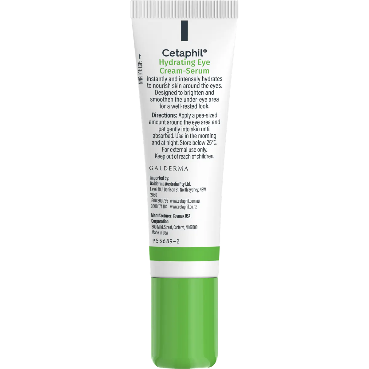 Cetaphil Hydrating Eye Cream-Serum with Hyaluronic Acid 14ml, view 7