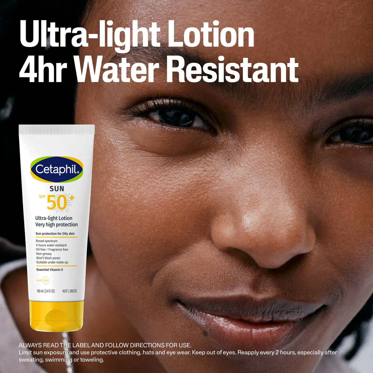 Cetaphil Sun Ultra-Light Lotion Sunscreen SPF 50+ 100ml, view 4