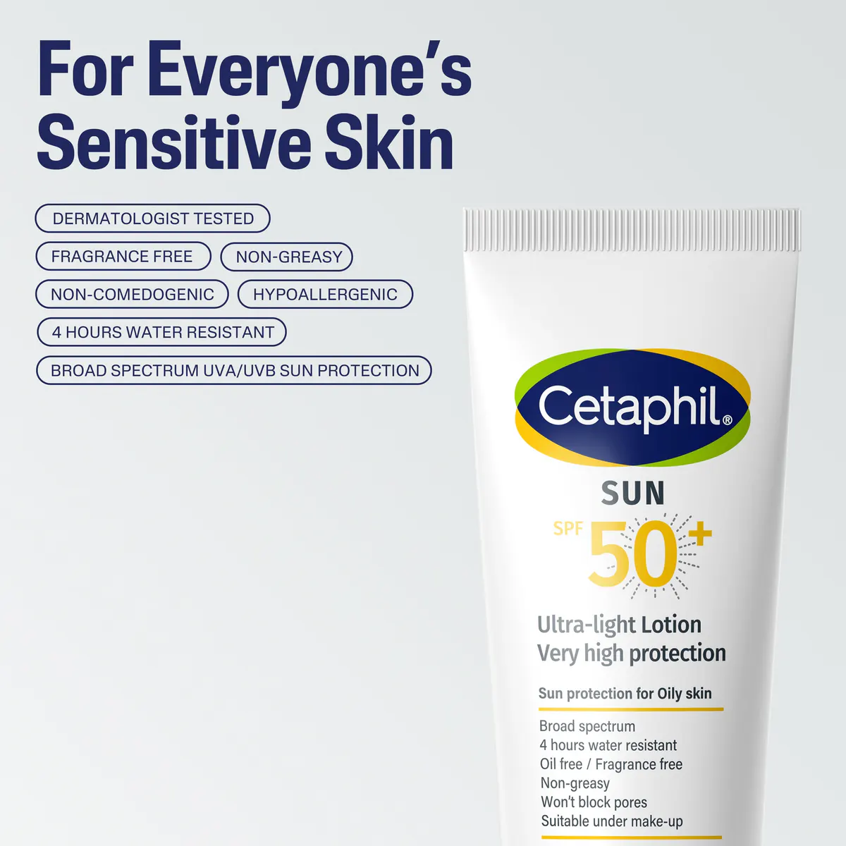 Cetaphil Sun Ultra-Light Lotion Sunscreen SPF 50+ 100ml, view 5