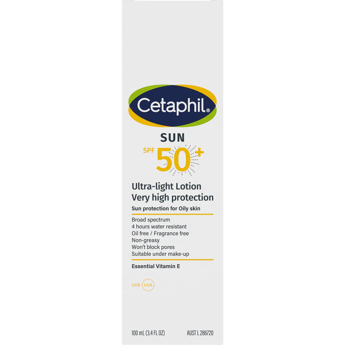 Cetaphil Sun Ultra-Light Lotion Sunscreen SPF 50+ 100ml, view 7