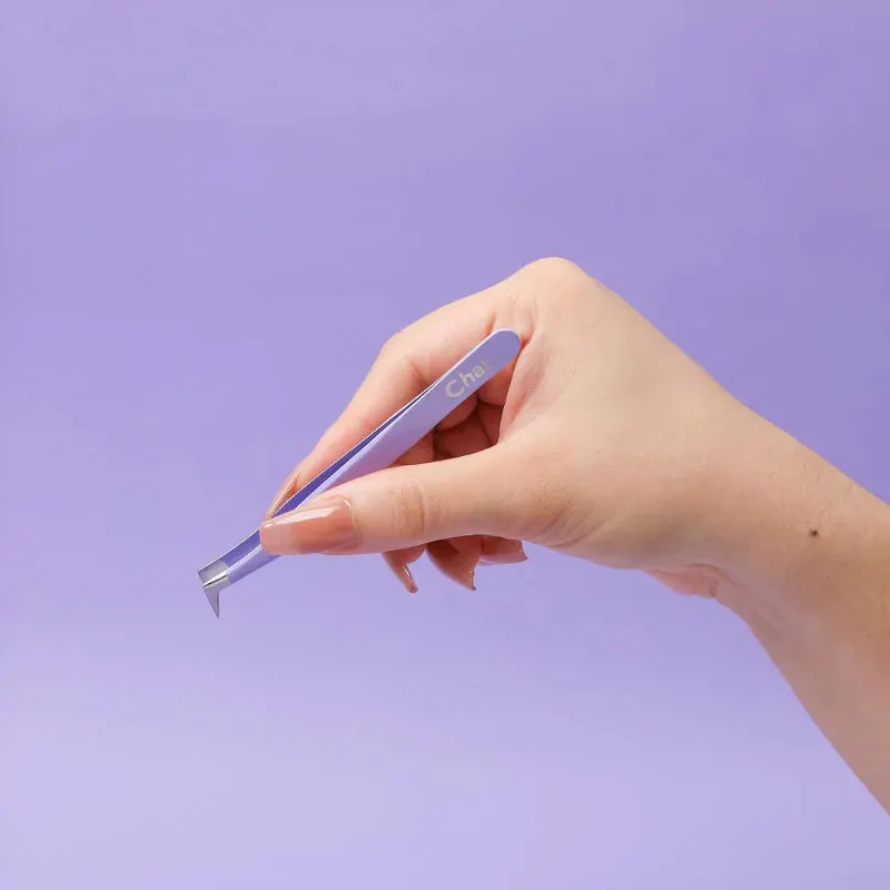 Char Cosmetics 90 Degree Soft-Touch Lash Tweezer, view 2