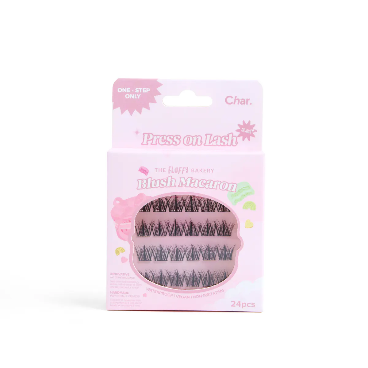 Char Cosmetics Blush Macaron Lash 24pcs
