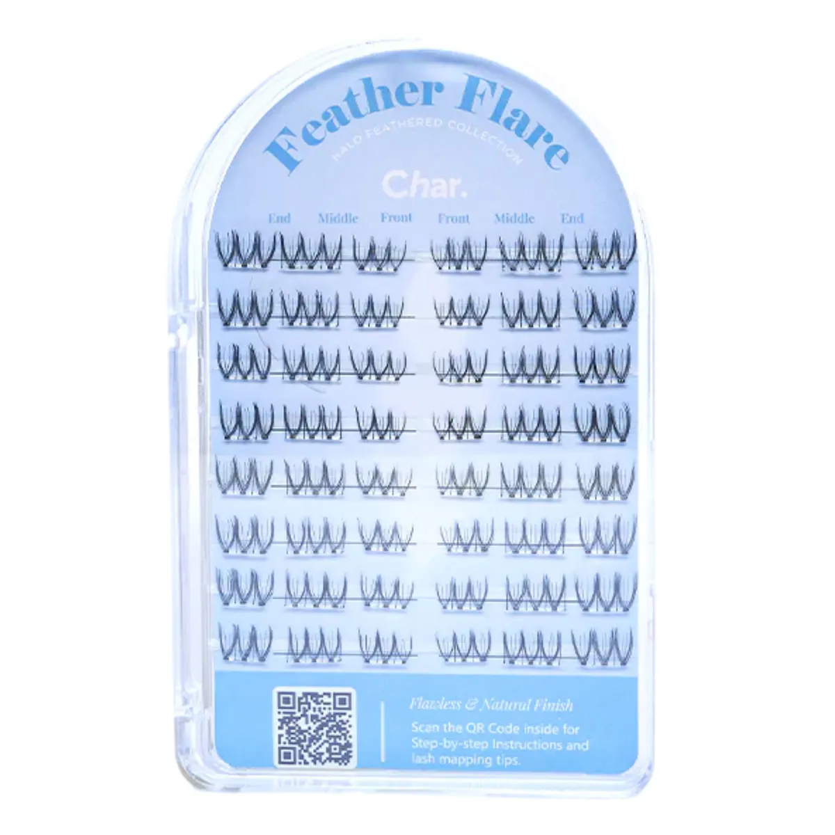 Char Cosmetics Feather Flare Cluster Lash 48pcs
