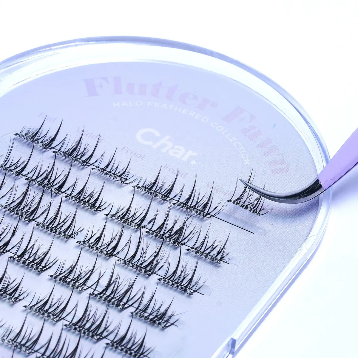 Char Cosmetics Flutter Fawn Cluster Lash 48pcs, view 3