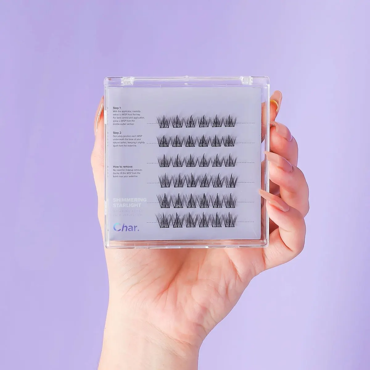 Char Cosmetics Shimmering Starlight Cluster Lash 36pcs, view 7