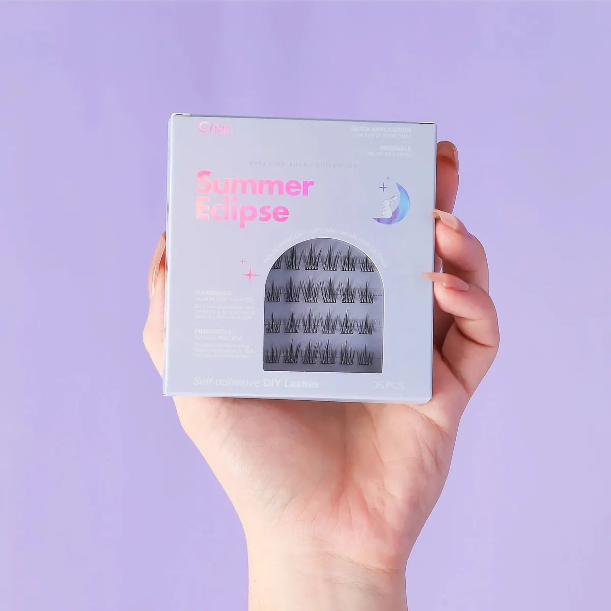 Char Cosmetics Summer Eclipse Cluster Lash 36pcs, view 6