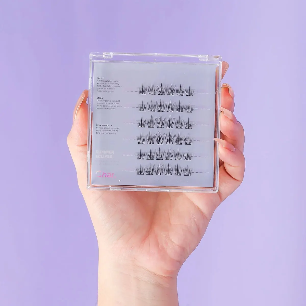Char Cosmetics Summer Eclipse Cluster Lash 36pcs, view 7