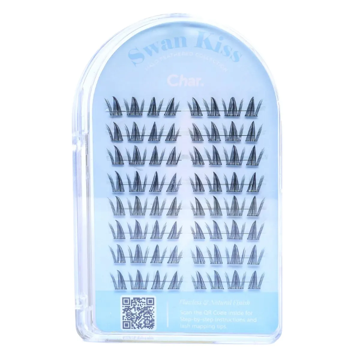 Char Cosmetics Swan Kiss Cluster Lash 64pcs