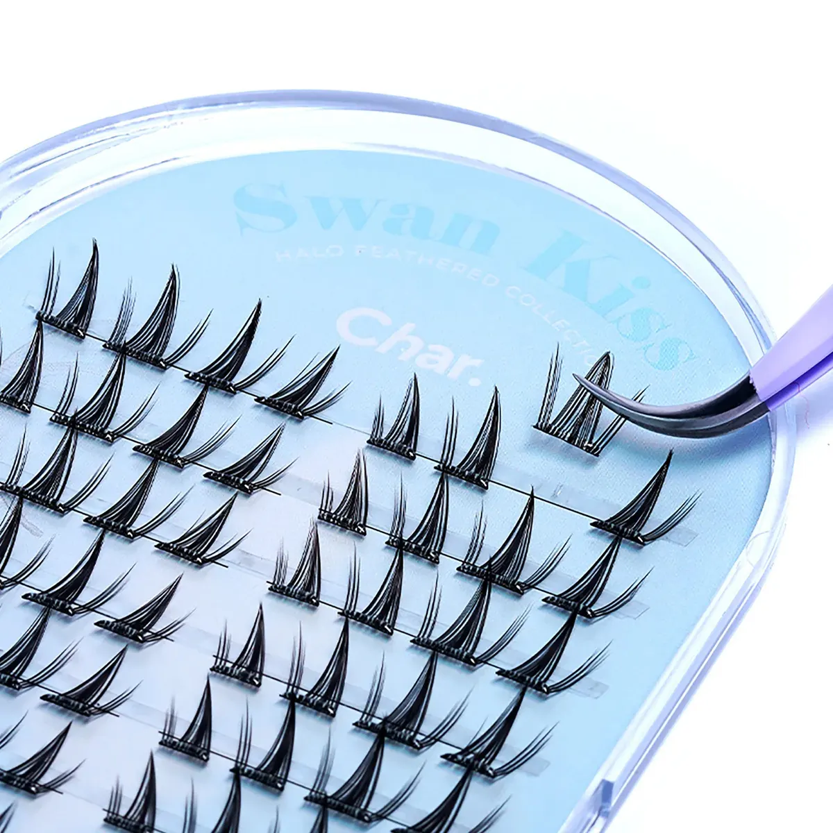 Char Cosmetics Swan Kiss Cluster Lash 64pcs, view 3