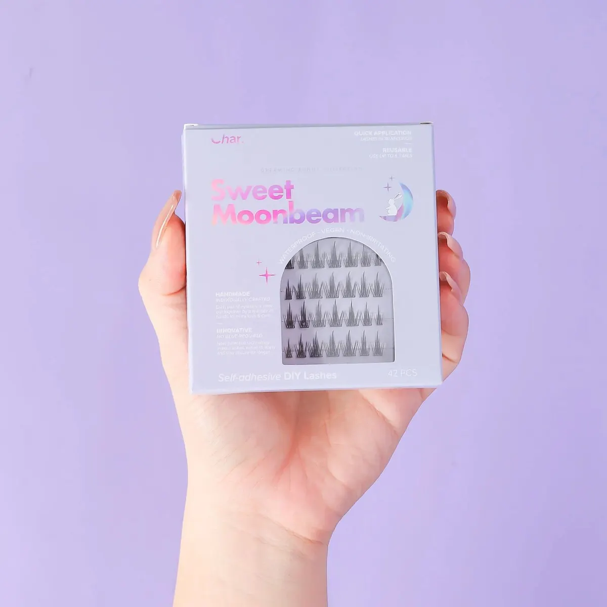 Char Cosmetics Sweet Moonbeam Cluster Lash 42pcs, view 6