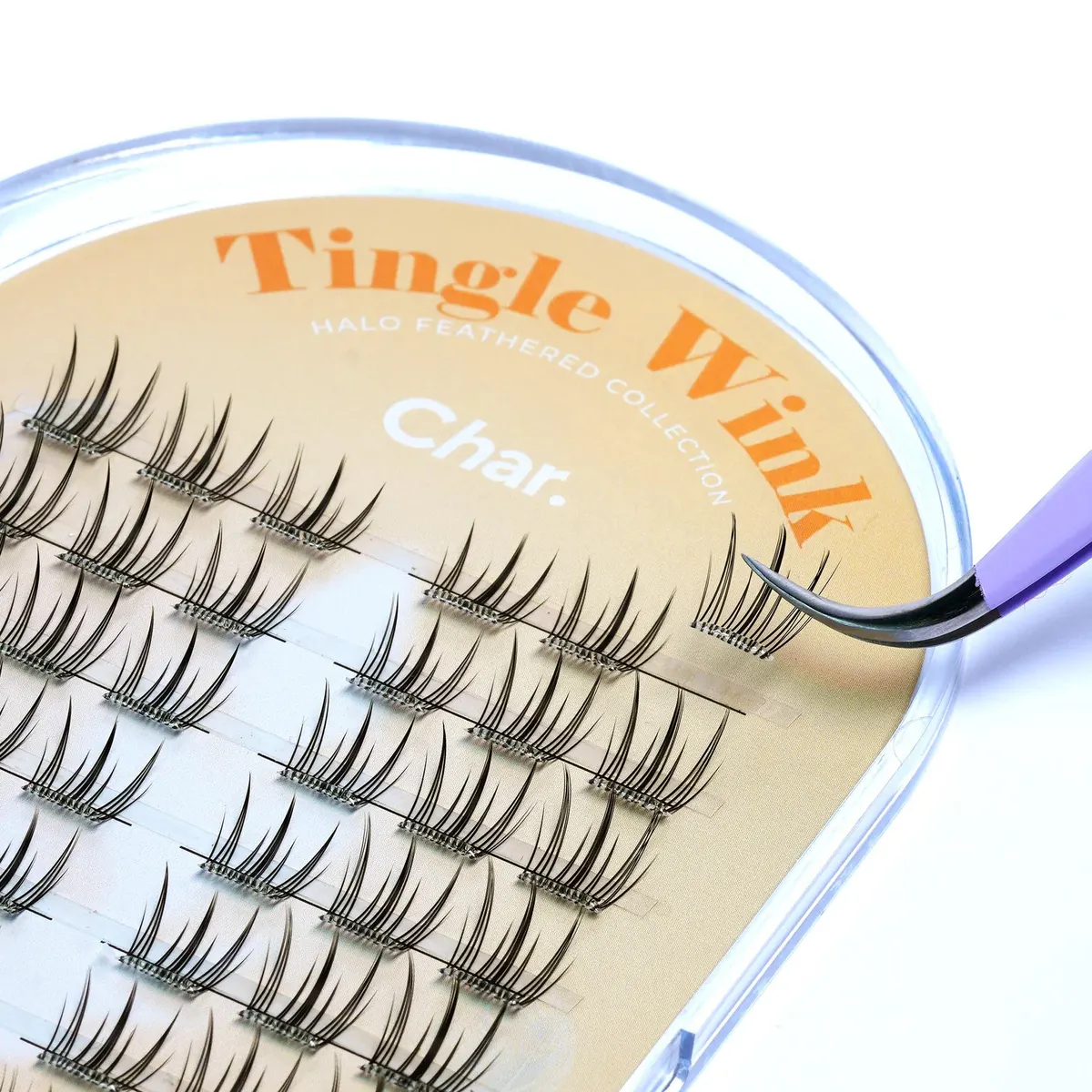 Char Cosmetics Tingle Wink Cluster Lash 64pcs, view 3