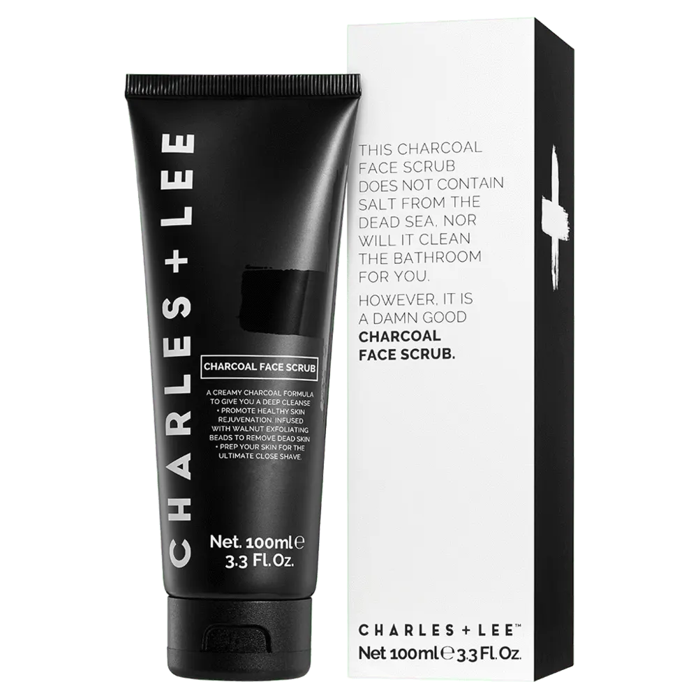 Charles + Lee Charcoal Face Scrub 100ml