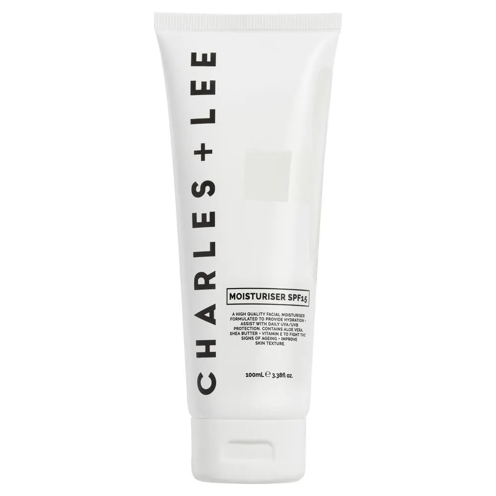 Charles + Lee Face Moisturiser SPF 15 100ml