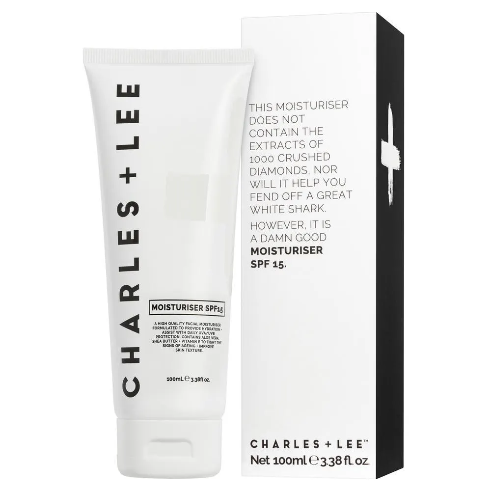 Charles + Lee Face Moisturiser SPF 15 100ml, view 2
