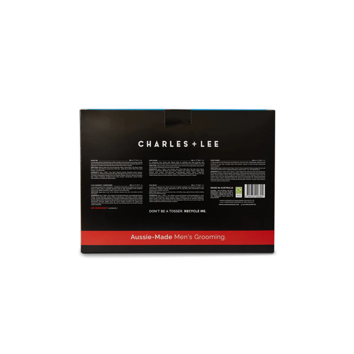 Charles + Lee Mr Weekender Gift Set, view 5