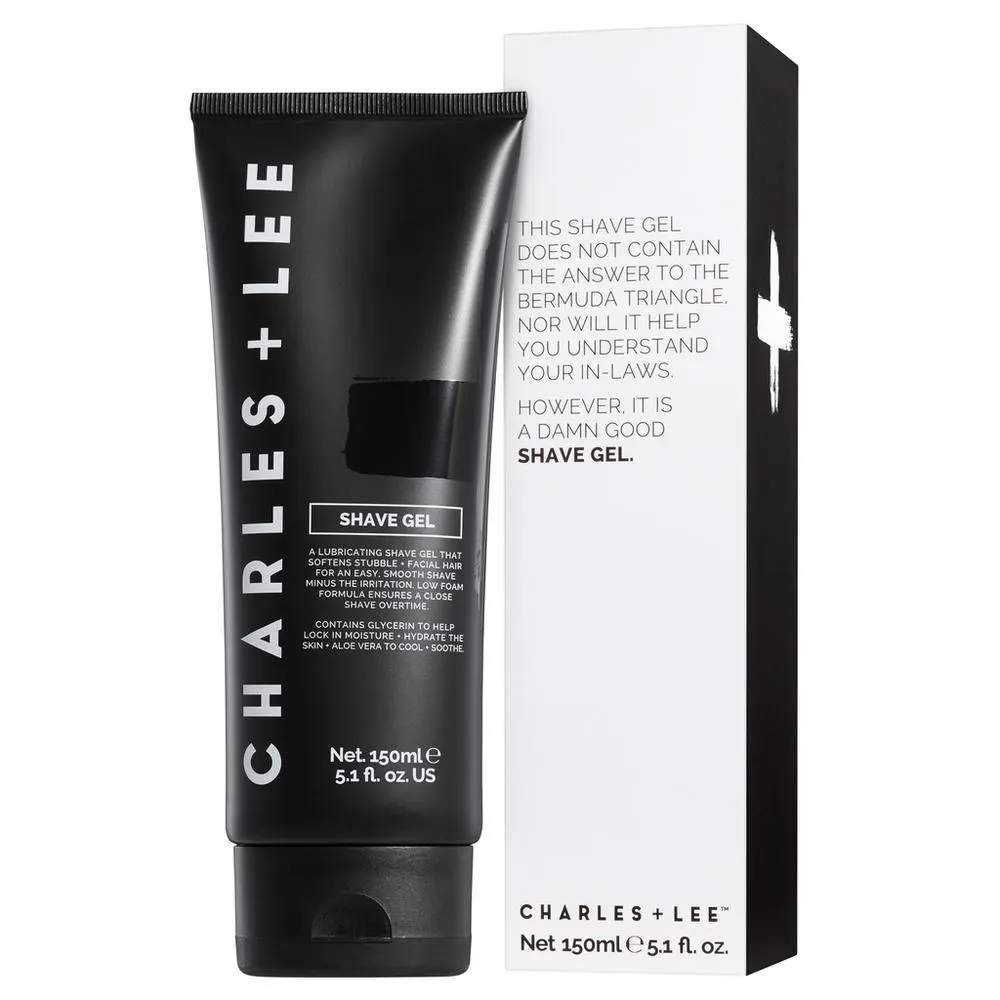 Charles + Lee Shave Gel 150ml, view 2