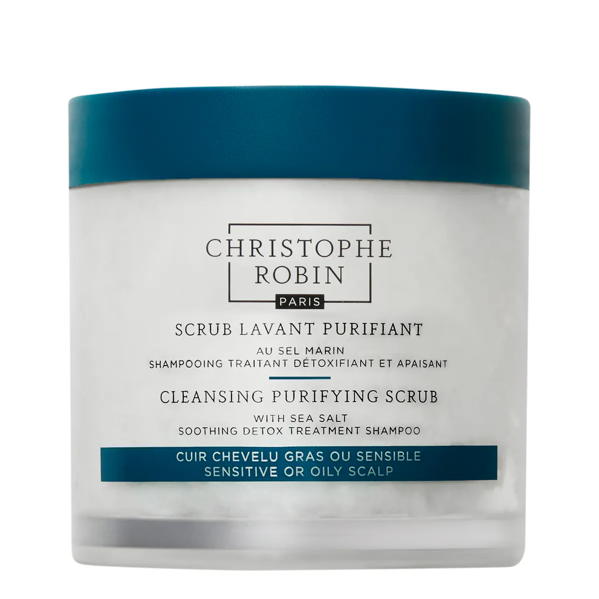 Christophe Robin Cleansing Purifying Scrub With Sea Salt 250ml
