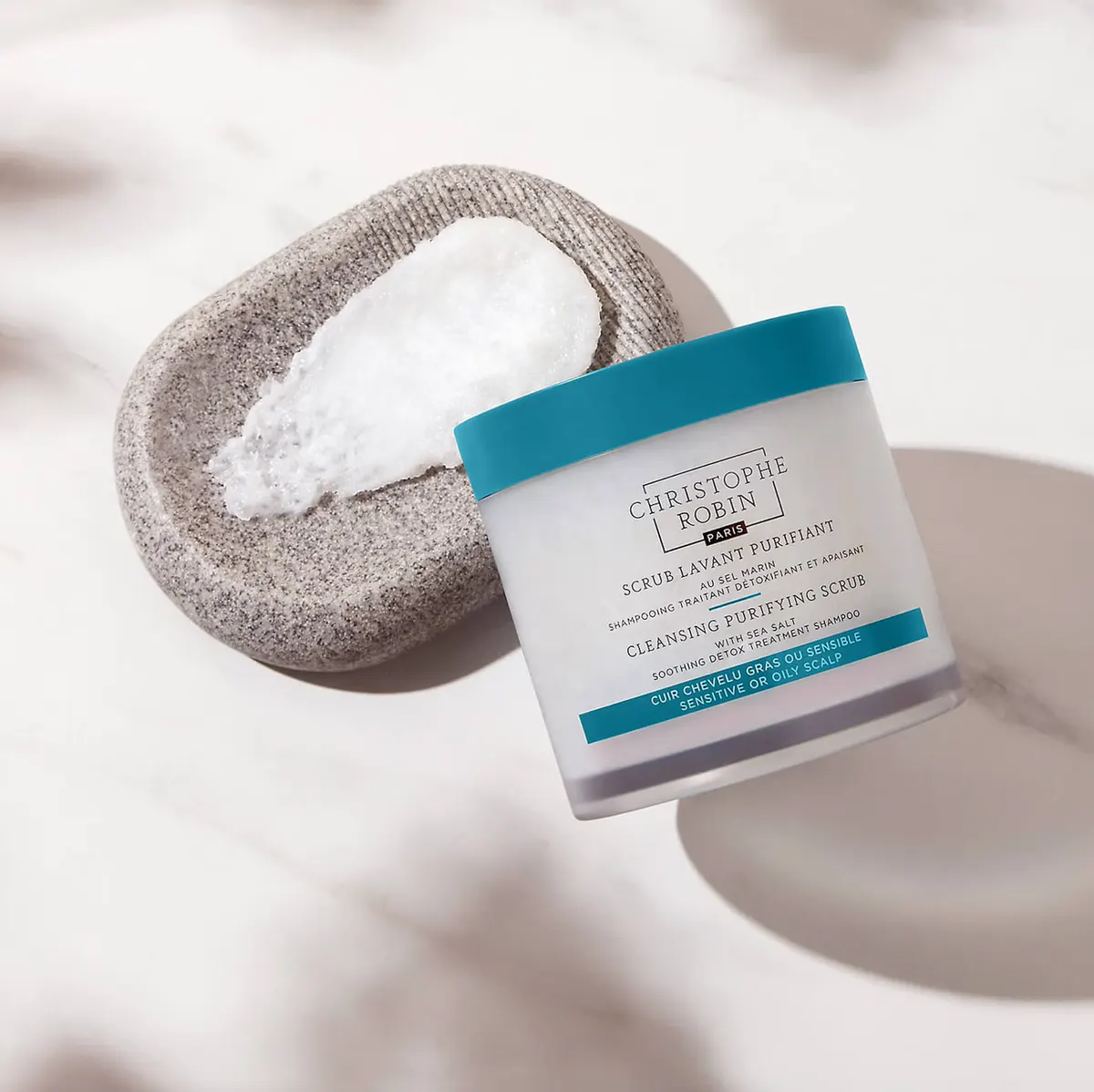 Christophe Robin Cleansing Purifying Scrub With Sea Salt 250ml, view 4