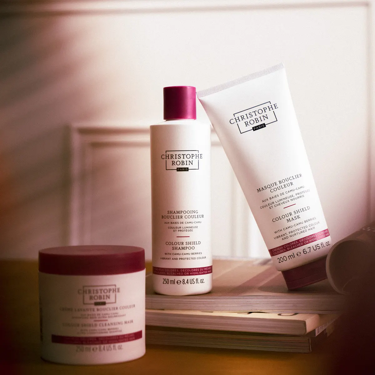Christophe Robin Colour Shield Cleansing Mask With Camu-Camu Berries 250ml, view 5