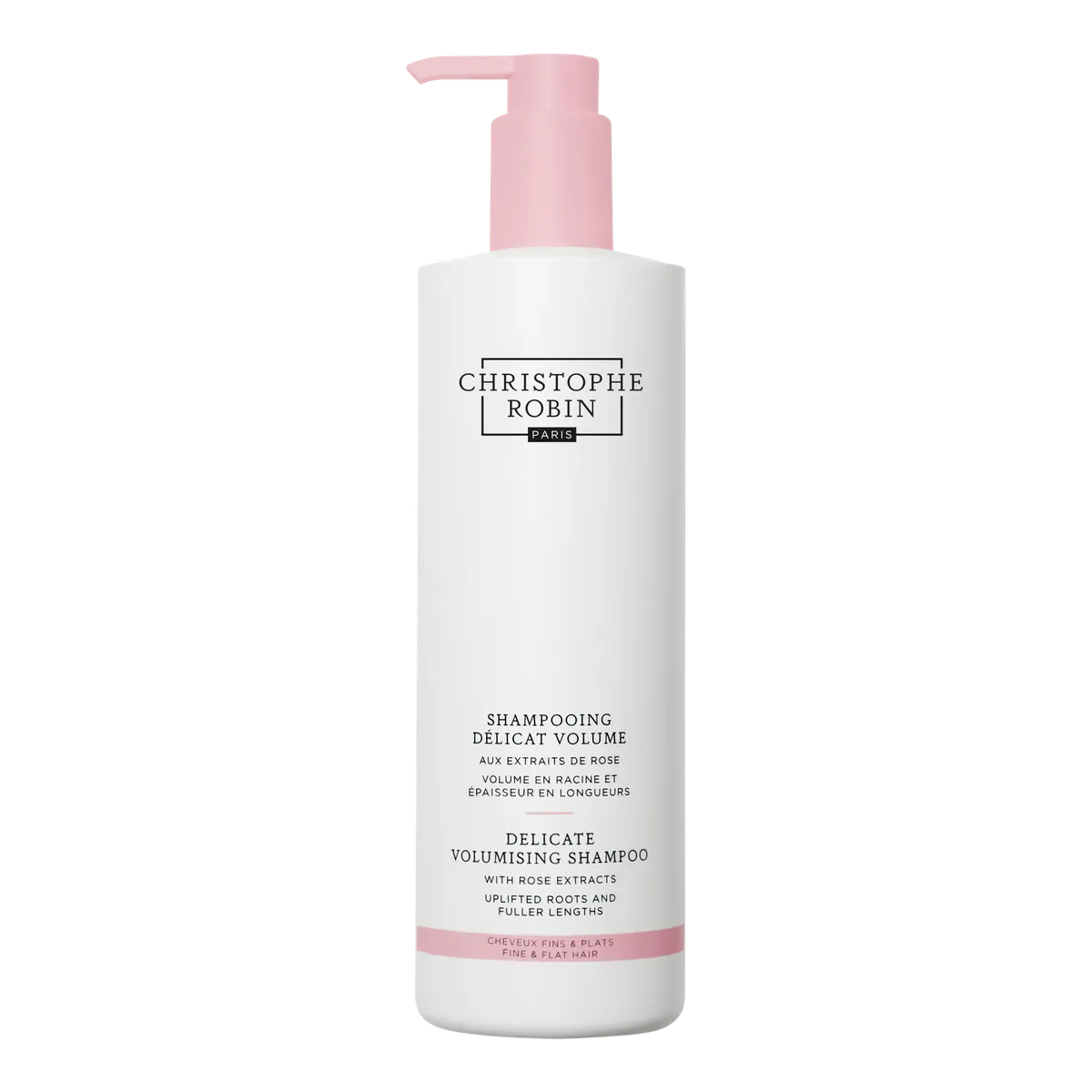 Christophe Robin Delicate Volumizing Shampoo With Rose Extracts 500ml