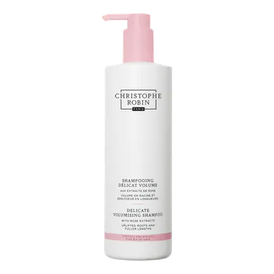 Christophe Robin Delicate Volumizing Shampoo With Rose Extracts 500ml
