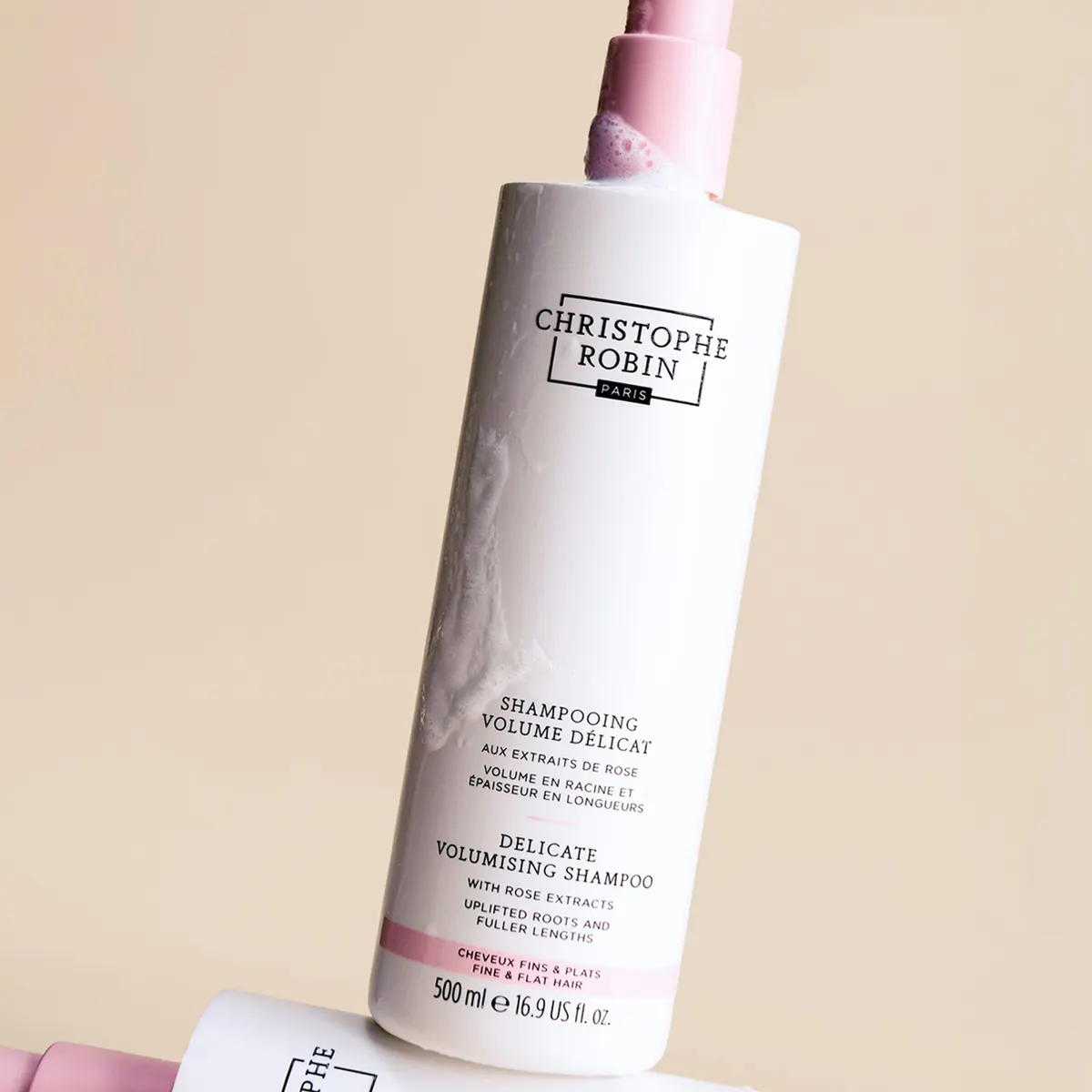 Christophe Robin Delicate Volumizing Shampoo With Rose Extracts 500ml, view 4