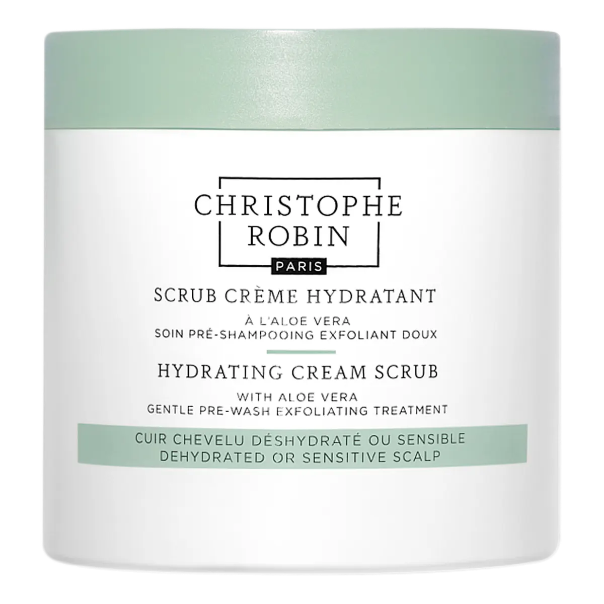 Christophe Robin Hydrating Cream Scrub With Aloe Vera 250ml