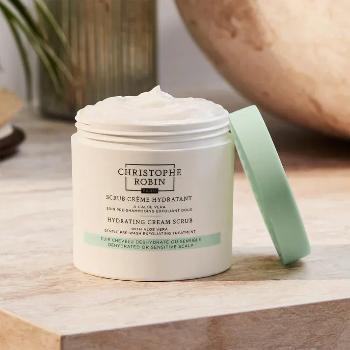 Christophe Robin Hydrating Cream Scrub With Aloe Vera 250ml, view 4