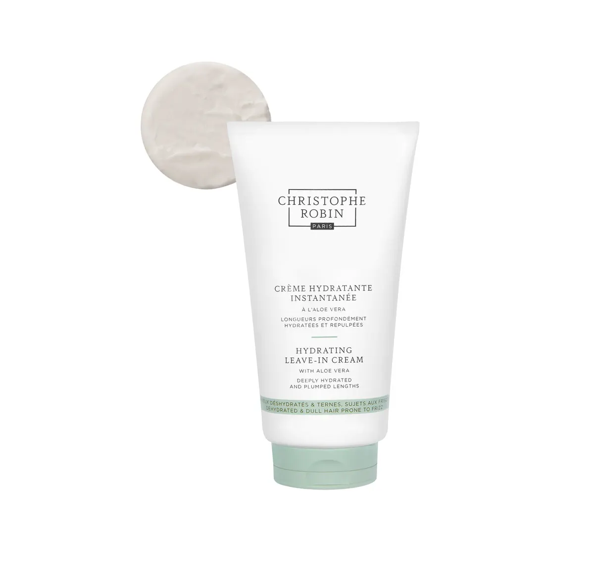 Christophe Robin Hydrating Leave-In Cream With Aloe Vera 150ml, view 3