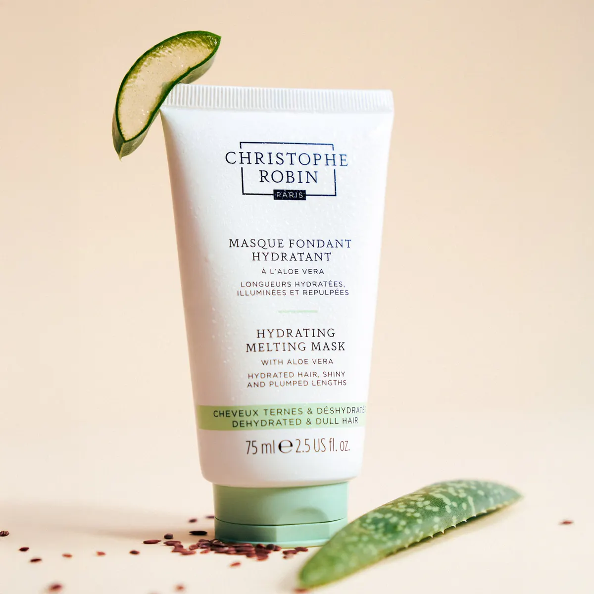Christophe Robin Hydrating Melting Mask With Aloe 75ml, view 4