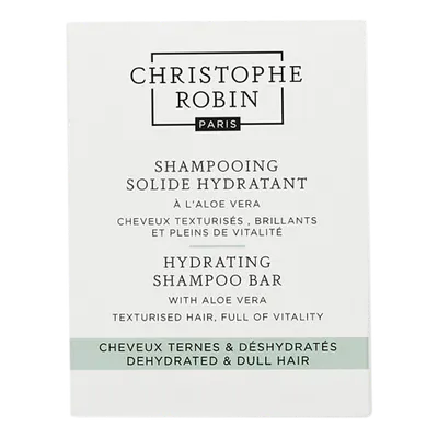 Christophe Robin Hydrating Shampoo Bar With Aloe Vera 100g