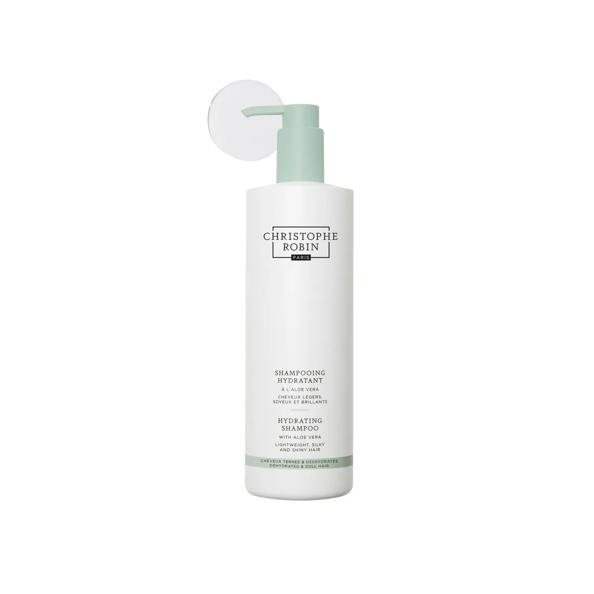 Christophe Robin Hydrating Shampoo With Aloe Vera 500ml, view 3