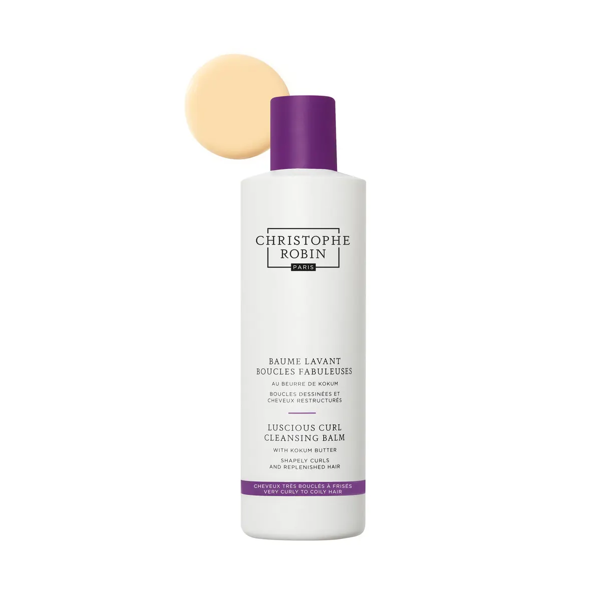 Christophe Robin Luscious Curl Cleansing Balm 250ml, view 3
