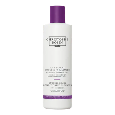 Christophe Robin Luscious Curl Conditioning Cleanser With Chia Seed Oil 250ml