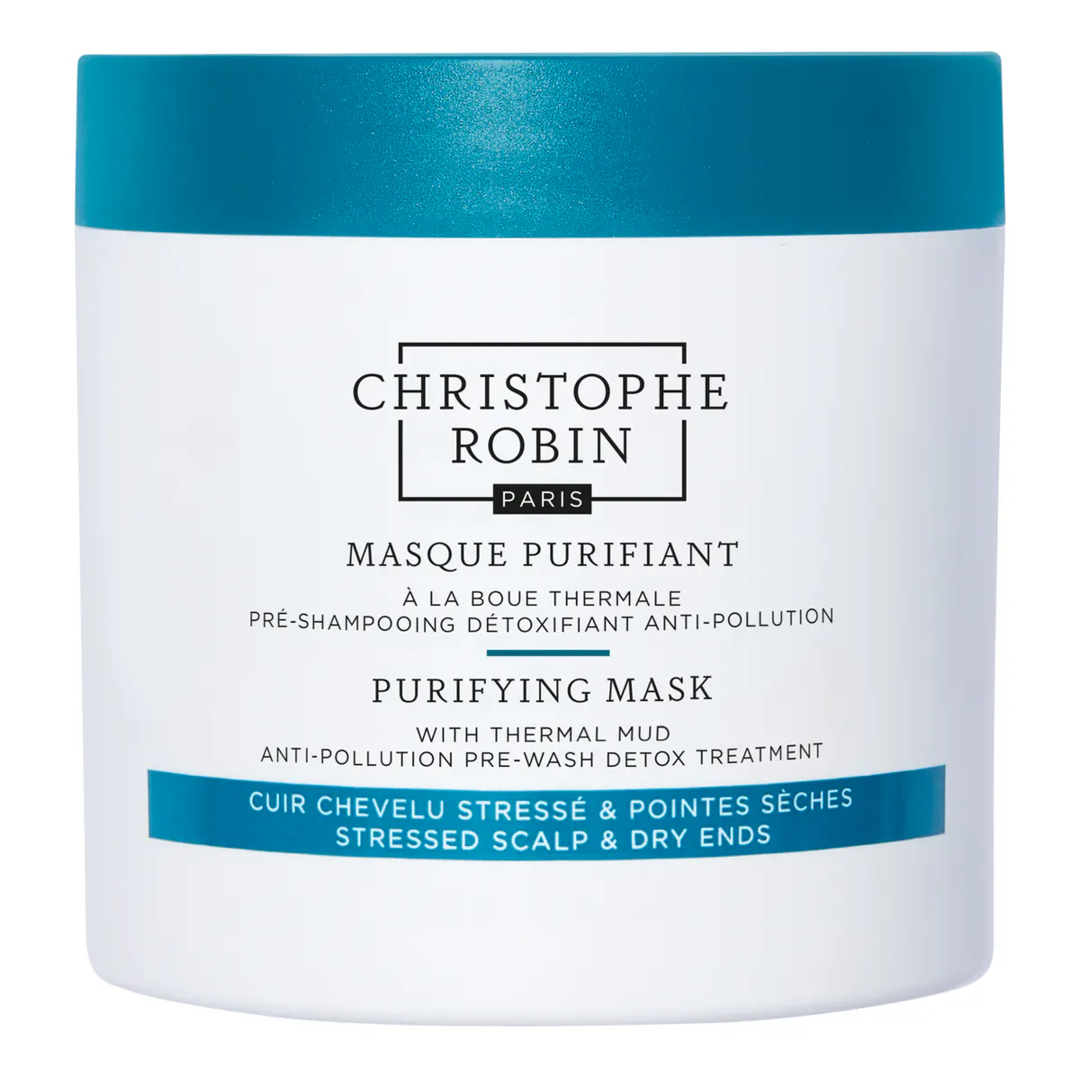 Christophe Robin Purifying Mask With Thermal Mud 250ml
