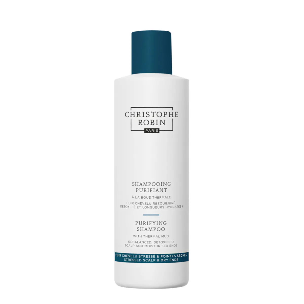 Christophe Robin Purifying Shampoo With Thermal Mud 250ml