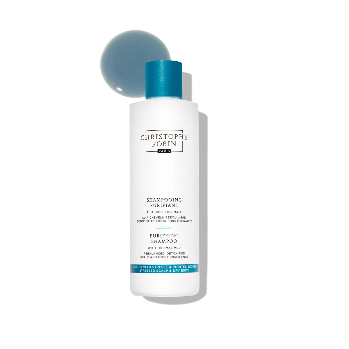 Christophe Robin Purifying Shampoo With Thermal Mud 250ml, view 3