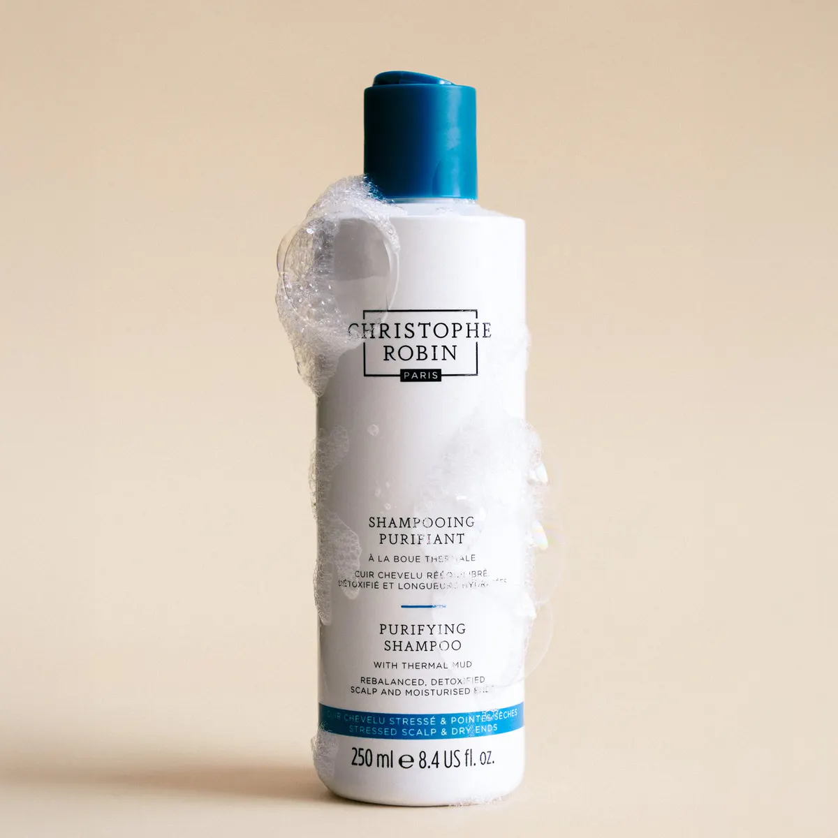 Christophe Robin Purifying Shampoo With Thermal Mud 250ml, view 4