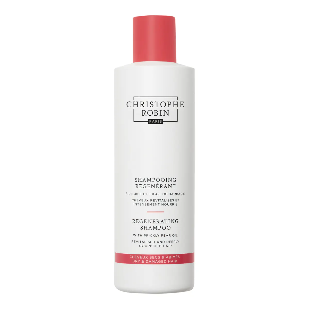 Christophe Robin Regenerating Shampoo With Rare Prickly Pear Oil 250ml