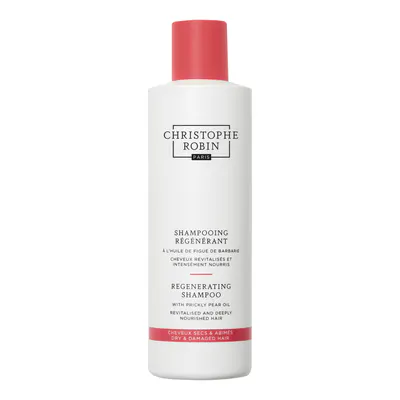 Christophe Robin Regenerating Shampoo With Rare Prickly Pear Oil 250ml