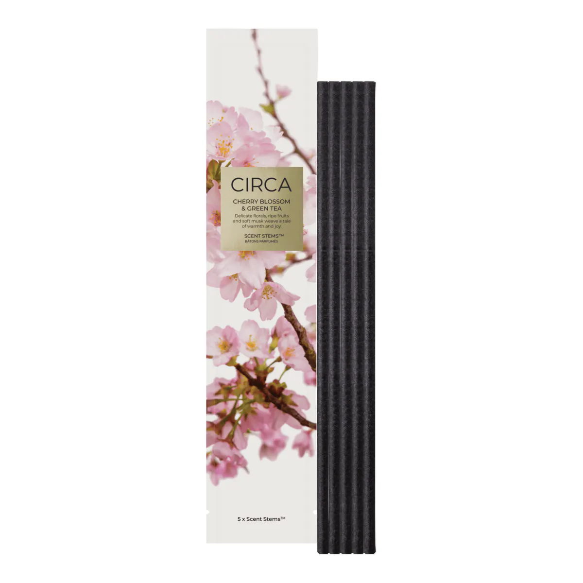 CIRCA 5 Replacement Scent Stems - Cherrry Blossom & Green Tea