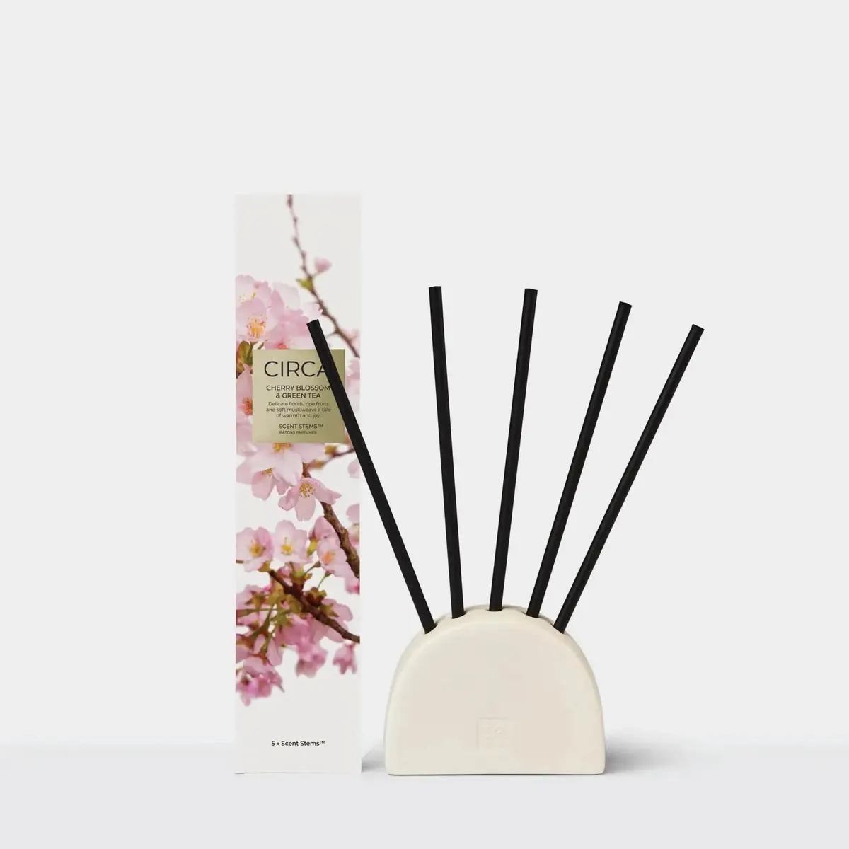 CIRCA 5 Replacement Scent Stems - Cherrry Blossom & Green Tea, view 2