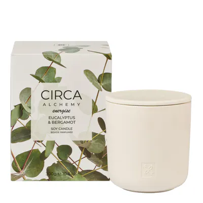 CIRCA Alchemy Energise Candle 300g - Eucalyptus & Bergamot