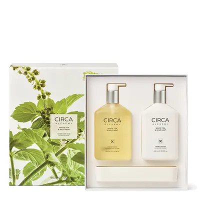 CIRCA Alchemy Hand Care Duo Pack 900ml - White Tea & Wild Mint